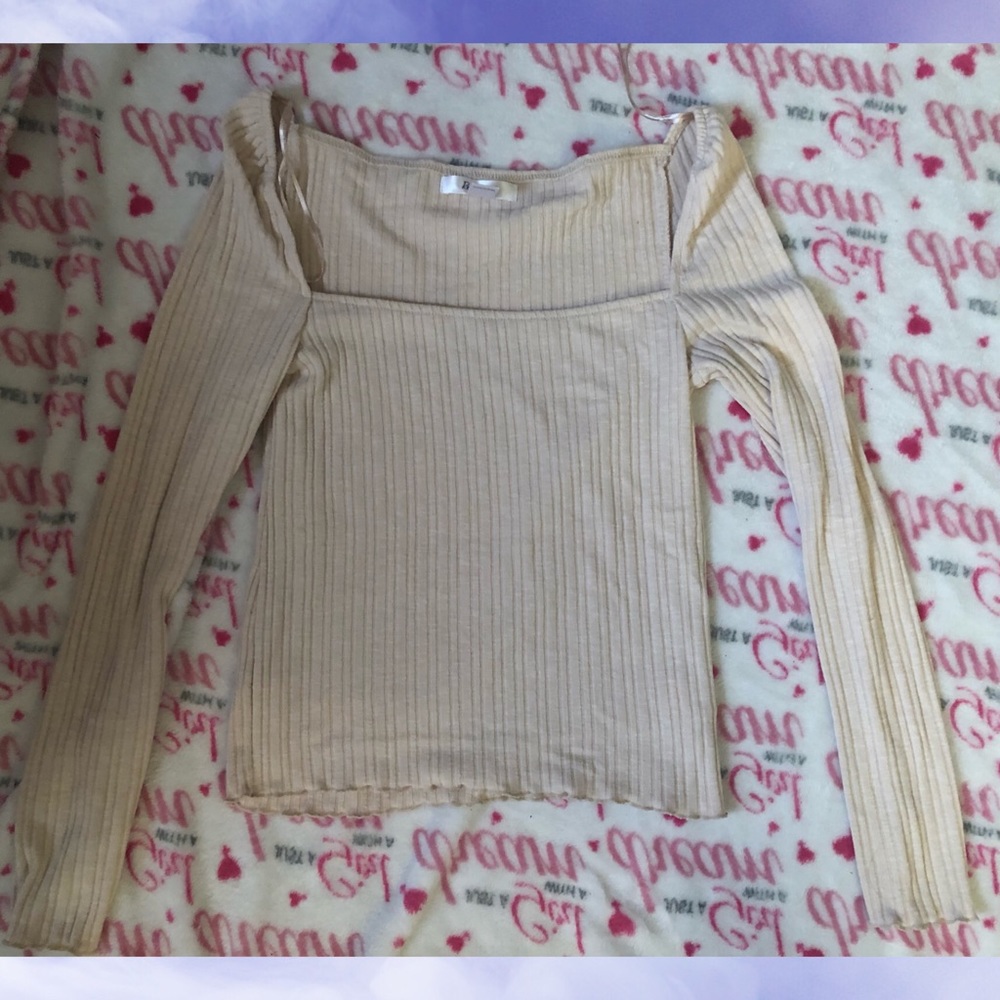 Cute Beige Top